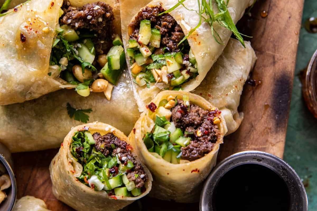 20-minute-thai-basil-beef-rolls-recipe
