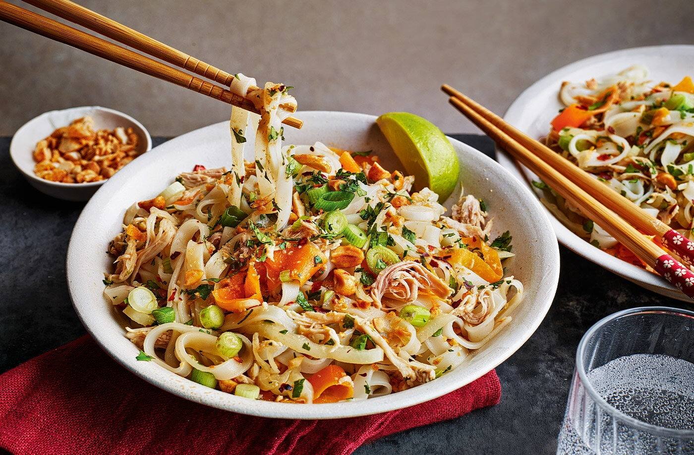 Chicken Pad Thai Recipe Cafesiam hk Chicken Pad Thai Recipe Cafesiam hk
