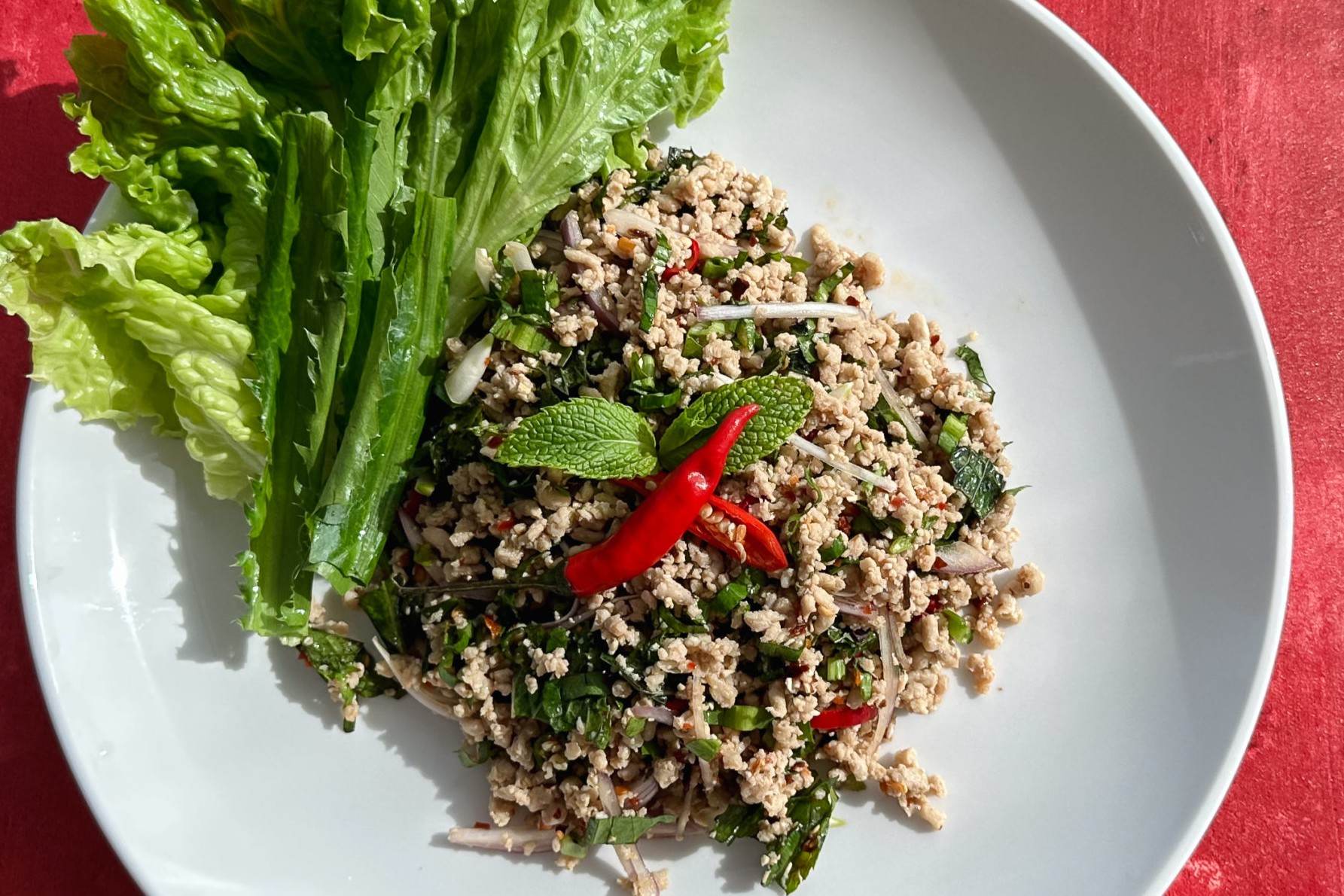 thai-ground-chicken-salad-recipe